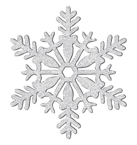 Silver Snowflake Transparent Png Png Mart