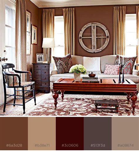 Color Schemes For Living Rooms With Brown Furniture Baci Living Room