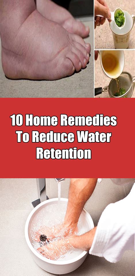 10 Home Remedies To Reduce Water Retention Health Site Water