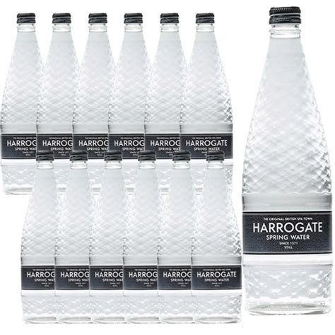 Harrogate Spring Glass Bottled Water Still Ml Glass Pack Of