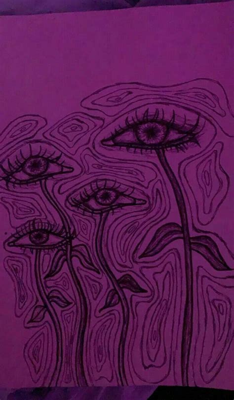 Trippy Drawings Psychedelic Drawings Indie Drawings Art Drawings