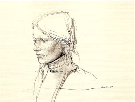 Andrew Wyeth Braids Study 1979 One Of The Helga Pictur Flickr