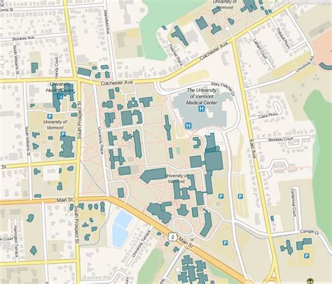 Campus Map Uvm Transborder Media