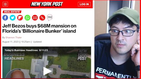 Jeff Bezos Buys 68m Mansion On Floridas ‘billionaire Bunker Island