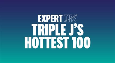 Triple J Hottest 100 Predictions Betting Odds And Tips Betfair Hub