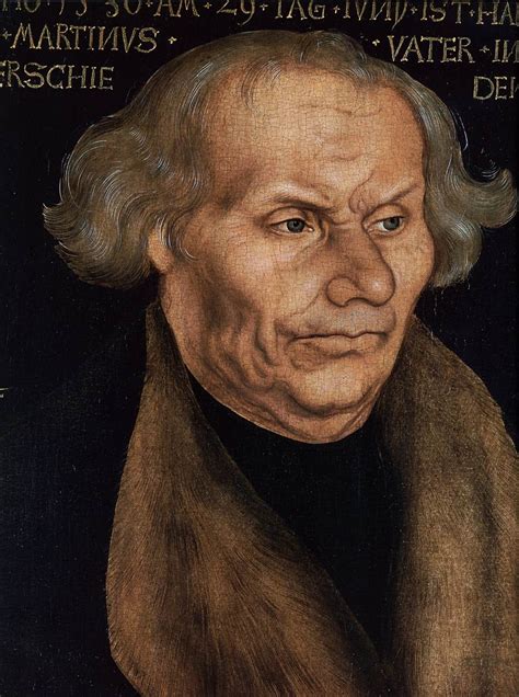 Cranach The Elder Portrait Of Hans Luther Detail 1527 Oil And