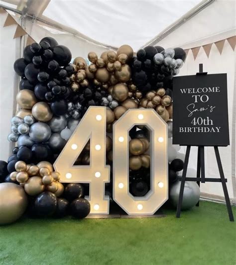 40th Birthday Party Ideas In 2023 40th Birthday Party Decorations