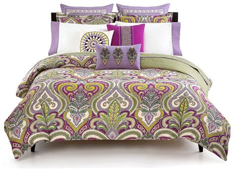 Echo Vineyard Paisley Reversible Bedding Collection Thread Count