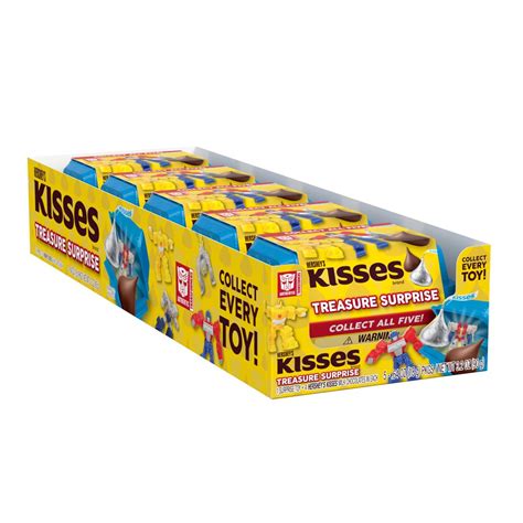 Hersheys Solid Kisses Milk Chocolate Candy 064 Oz Box 5 Count