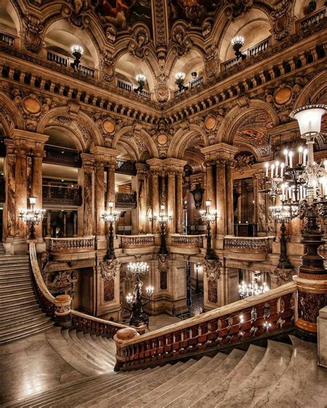 Arquitetura Paris Opera House Architecture Baroque Architecture