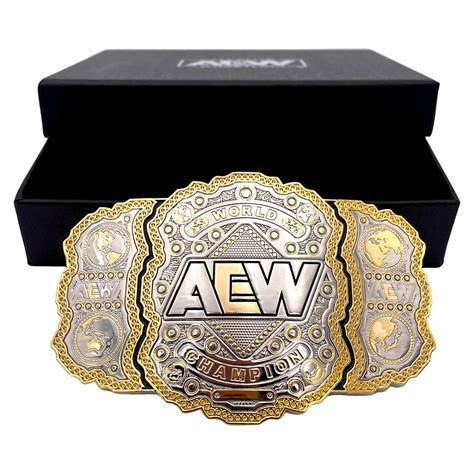 Aew World Championship Heavy Weight Wrestling Title Belt