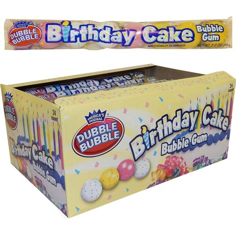 Dubble Bubble Birthday Cake Bubble Gum Pk Candy Chocolate Food Gifts Shop The Exchange