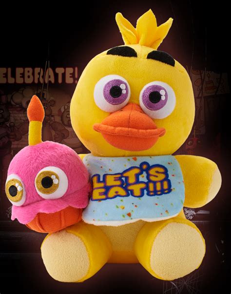 Five Nights At Freddys Chica And Cupcake Plush Five Nights At