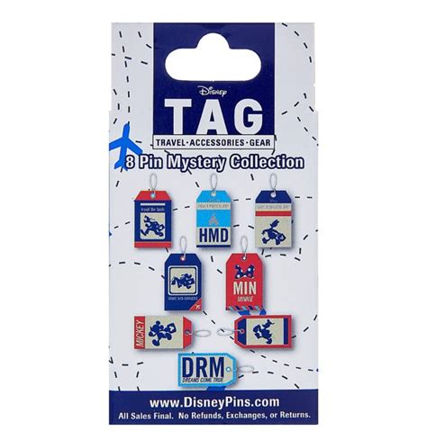 Disney Tag Mystery Pin Collection Disney Pins Blog