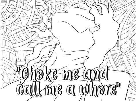 Free Printable Relationship Dirty Coloring Pages