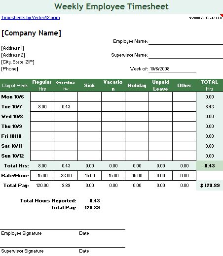 Awesome Creating A Timecard In Excel Sample Of Timesheets For Employees
