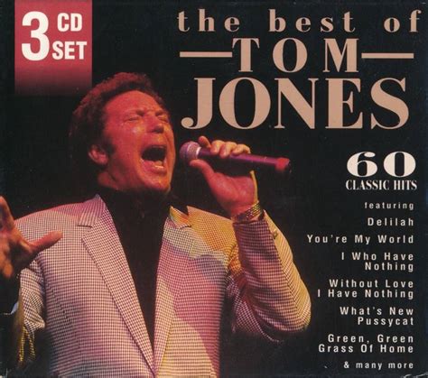 Tom Jones The Best Of Tom Jones 60 Classic Hits 1999 3cd Box Set