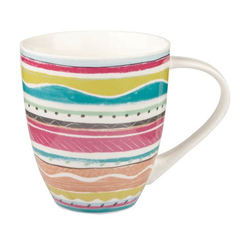 Riviera Stripe Mug By Collier Campbell