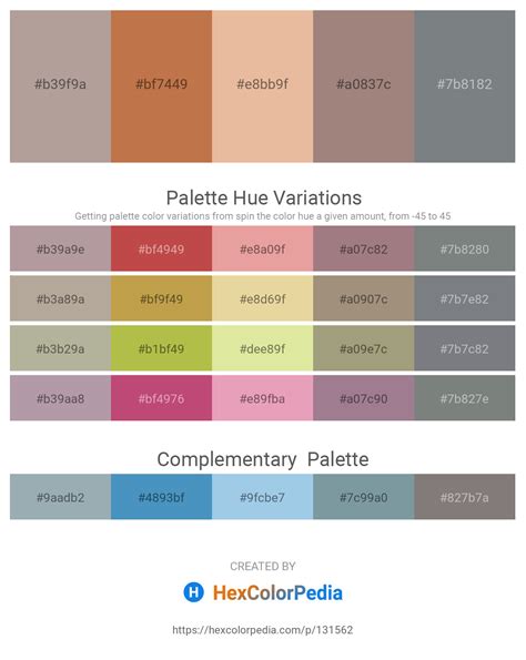 Dusty Rose Hex Color Conversion Color Schemes Color Shades Pantone Color Hexcolorpedia