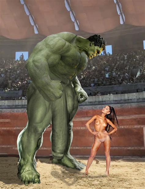 Post 5101325 Arianagrande Crossover Fakes Hulk Marvel Marvel