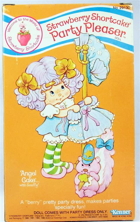 Strawberry Shortcake Angel Cake And Soufflé Party Pleaser Kenner