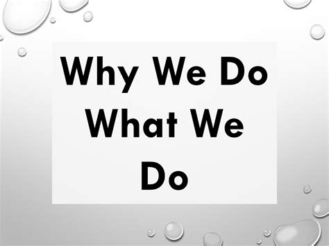 Why We Do What We Do North Second Street Church Of Christ