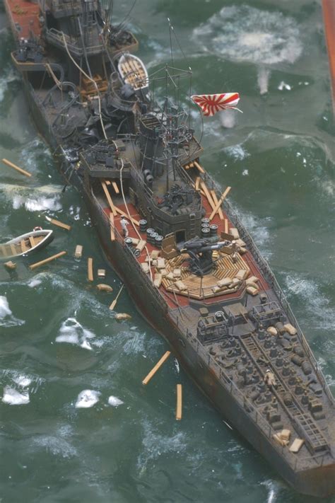 Japanese Navy Cormorant Vs B Mitchell Scale Model Diorama