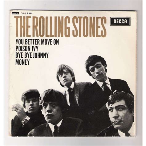 You Better Move On Poison Ivy Bye Bye Johnny Money By The Rolling Stones Ep With
