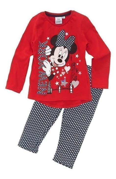 Disney Minnie Mouse Pyjama Punainen Tummansininen Vaatekauppa24fi