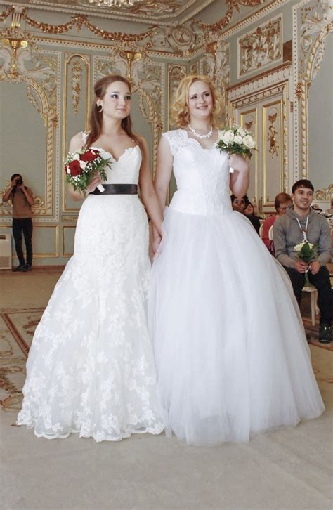 Brides Marry In Russia S First Lgbt Wedding Thanks To Legal Loophole