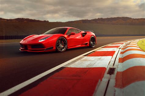 Ferrari 488 Wallpaper GTB 4K HD Red