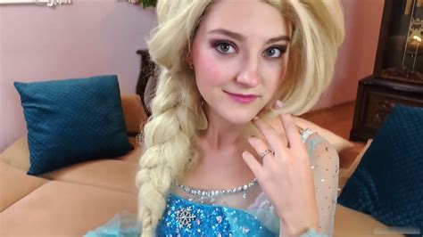 🧎‍♀️ Elsa Like A Frozen Heart Eva Elfie Youtube