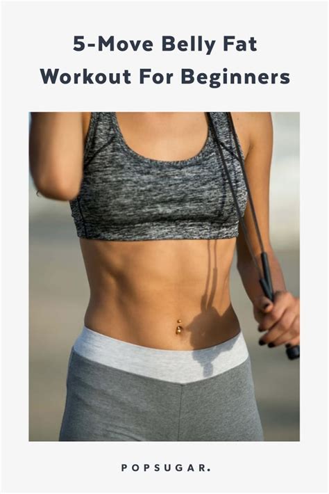 Belly Fat Workout For Beginners Popsugar Fitness Photo 7