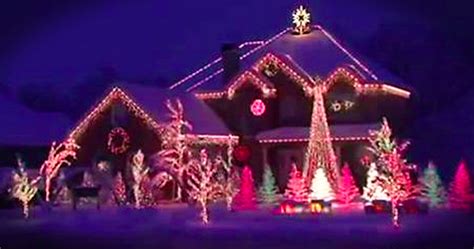 Amazing Grace Christmas Light Show By Richard Holdman God Updates