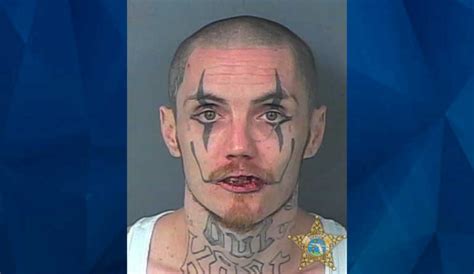 Face Tattooed Florida Sex Offender Busted 1 Day After Release On 9 Year Sentence Ankle Monitor