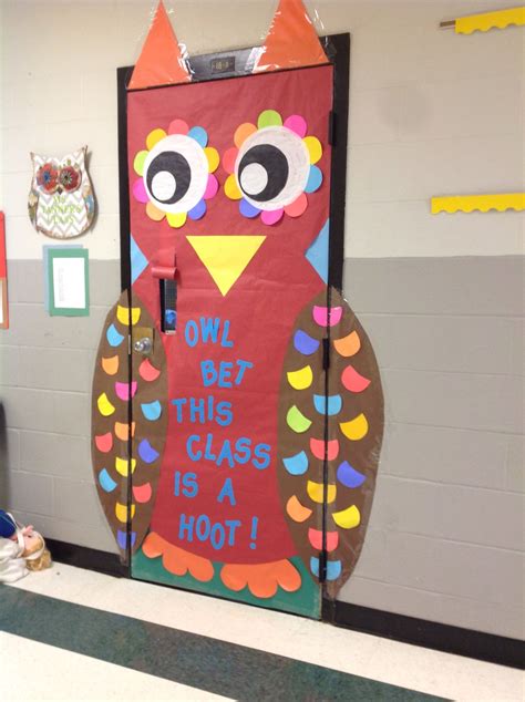 Owl Door Decorations For Classroom Iwanna Fly