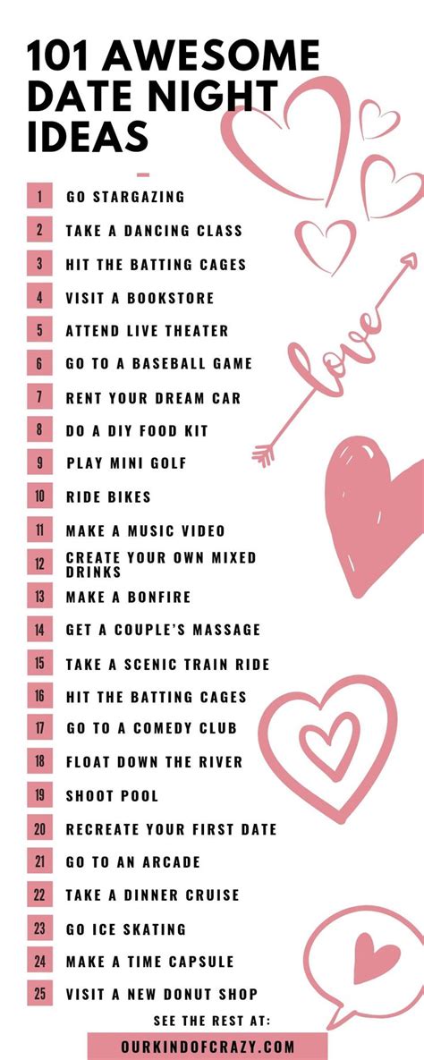 101 Date Night Ideas To Try In 2024 That Arent Dinner And A Movie