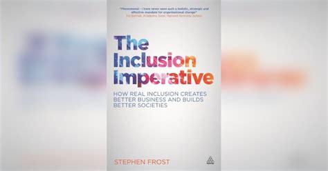 The Inclusion Imperative Free Summary By Stephen Frost
