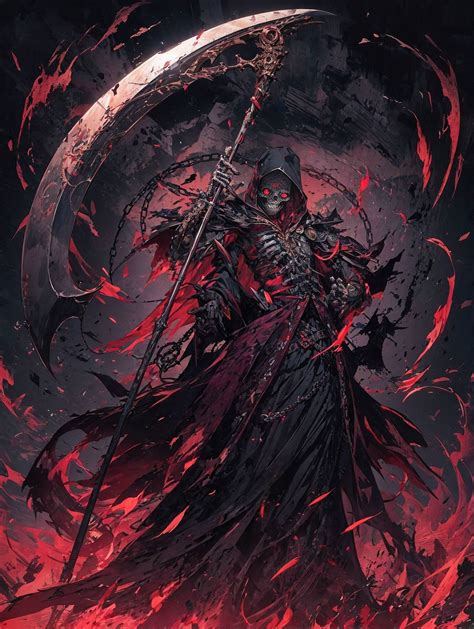 Grim Reaper By Sayakaaiartist On Deviantart