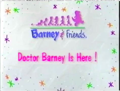 Image Doctor Barney Is Here Title Card Season 3 Version