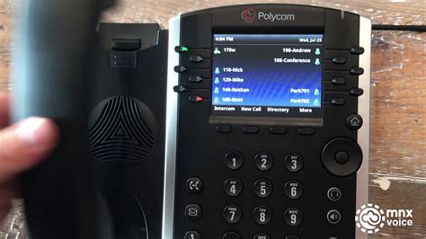 Mnx Voice Training Polycom Vvx Button Overview Youtube