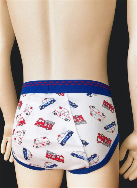 Tiger Underwear Emergency Print Mens Double Seat Mid Rise Etsy Uk