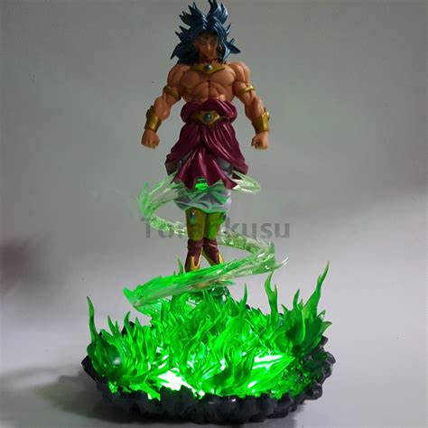So here's broly in his normal form, i've been thinking of doing his legendary super saiyan form as well. Dragon Ball Z Broly Green Fire Power Base Anime Dragon Ball Super Action Figure DBZ Broly Broli ...
