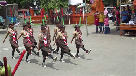 Pramuka Mengejutkan Lomba Ketangkasan Baris Berbaris Tongkat