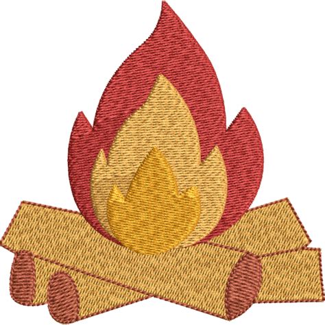 Bonfire Embroidery Design 24 Best Embroidery Designs