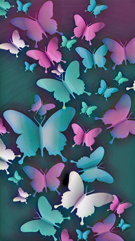 Purple Butterfly Wallpaper For Phone Cute Wallpapers