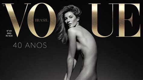 Gisele Bundchen Poses Completely Nude For Vogue Brasil