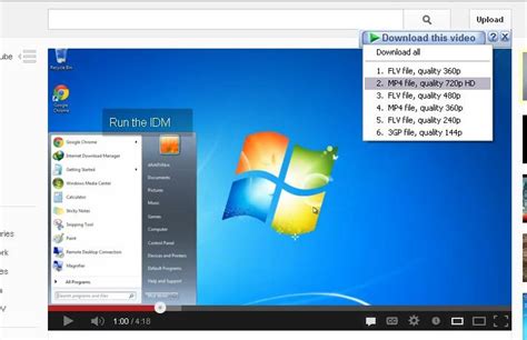 If you want both the video and the audio, look for both with. Download videos with Internet Download Manager