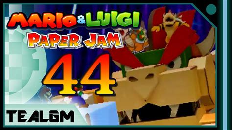 Mario And Luigi Paper Jam Bros Part 44 Papercraft