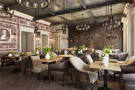 stunning restaurant interior design the chic of original architecture style
